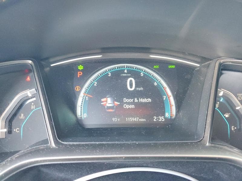 2019 HONDA CIVIC EX 9