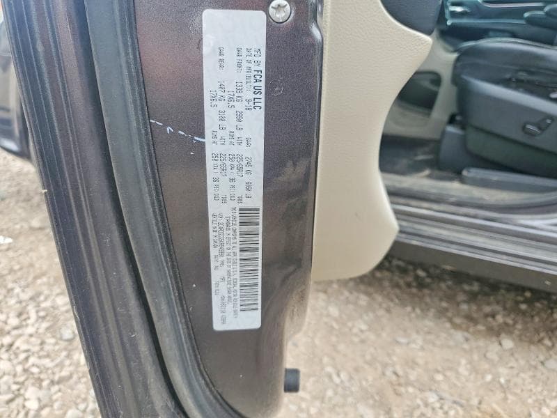 2019 DODGE GRAND CARAVAN SXT 13