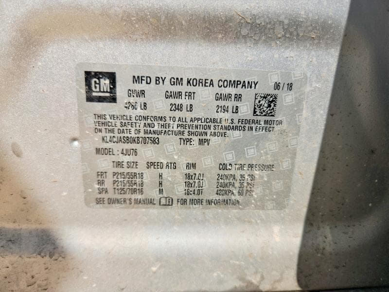 2019 BUICK ENCORE PREFERRED 13