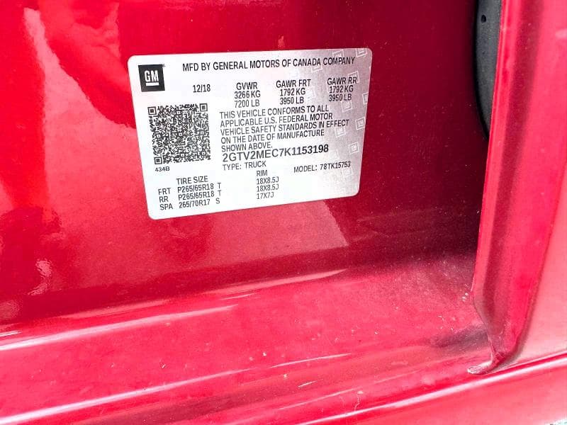 2019 GMC SIERRA LIMITED K1500 SLE 12
