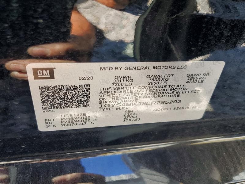 2020 CADILLAC ESCALADE LUXURY 13
