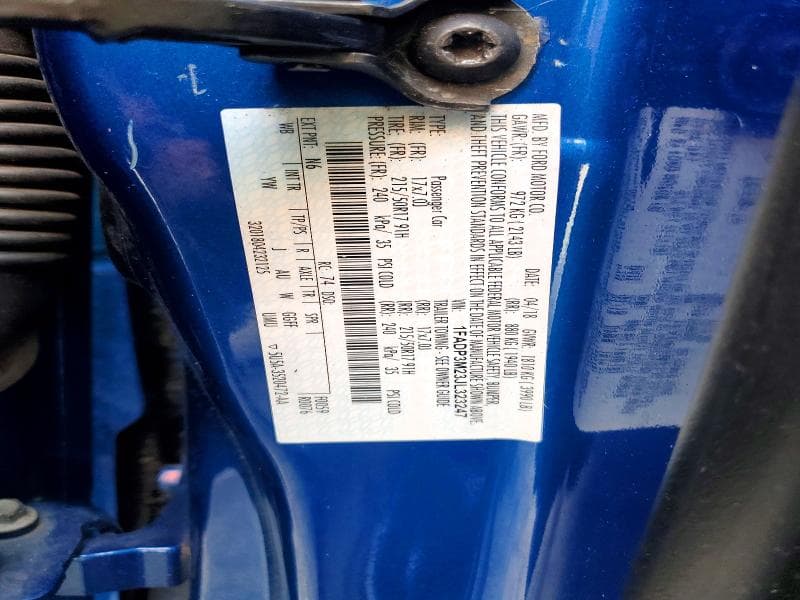 2018 FORD FOCUS SEL 14