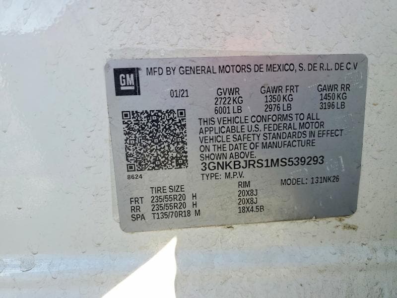 2021 CHEVROLET BLAZER 3LT 13