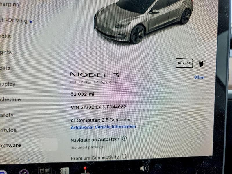 2018 TESLA MODEL 3 9
