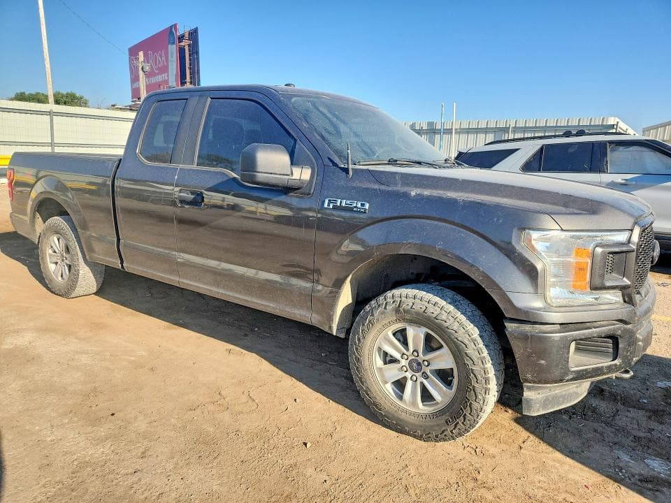 2018 FORD F150 SUPER CAB 4