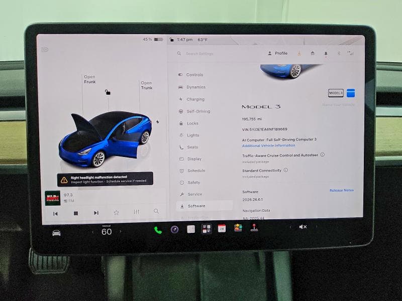 2022 TESLA MODEL 3 9