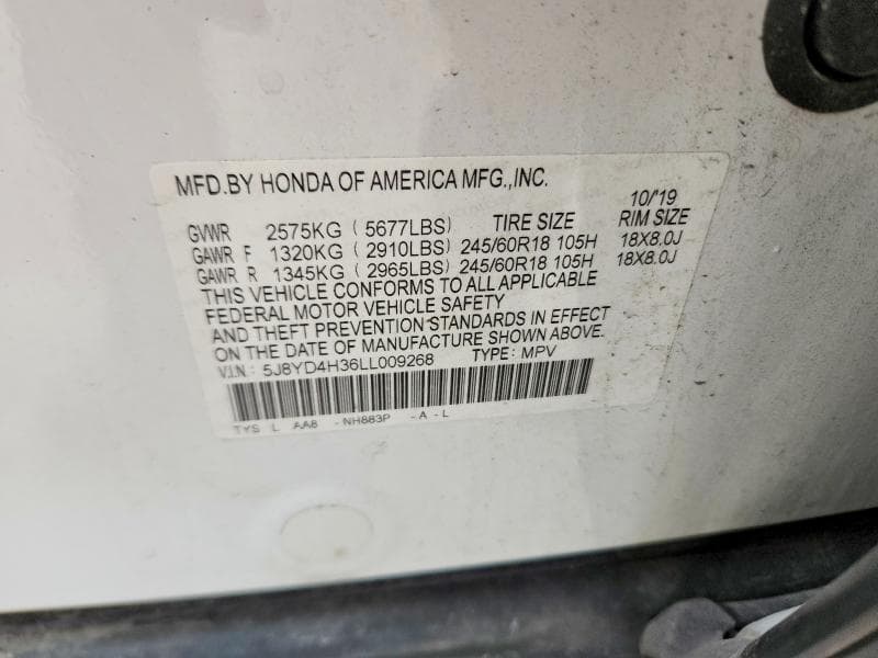 2020 ACURA MDX 13