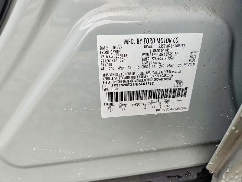 2022 FORD MAVERICK XL 13