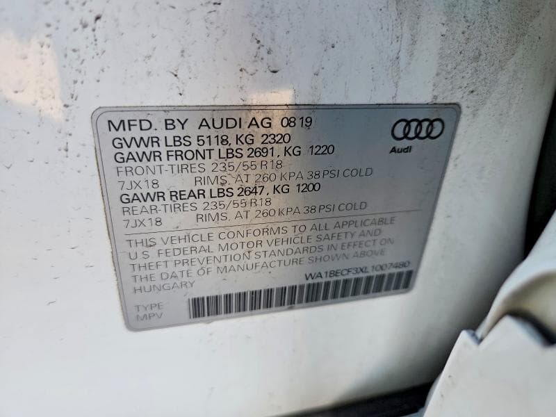 2020 AUDI Q3 PREMIUM PLUS 12