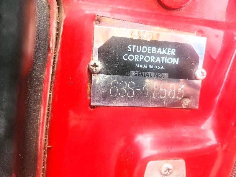 1963 STUDEBAKER DAY2T 12