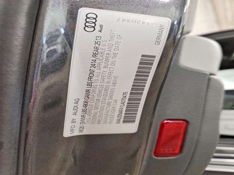 2020 AUDI A4 PREMIUM 13