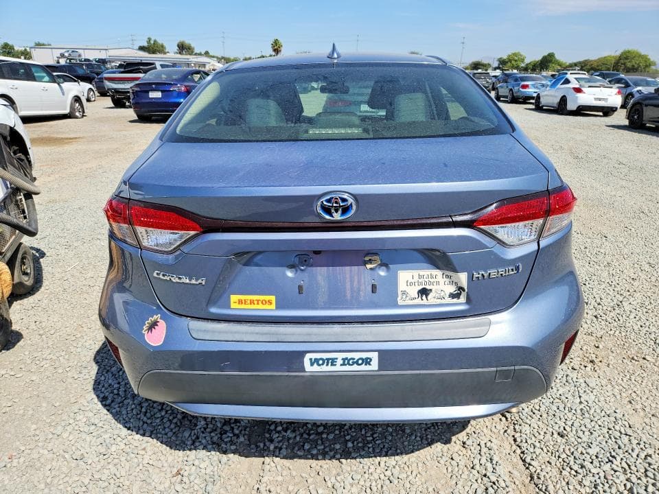 2020 TOYOTA COROLLA LE 6