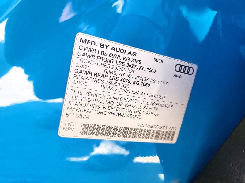 2019 AUDI E-TRON PRESTIGE 13