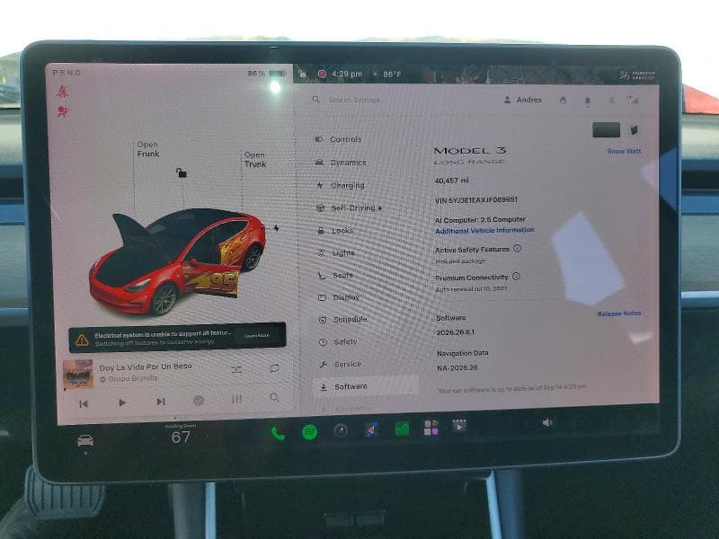 2018 TESLA MODEL 3 9