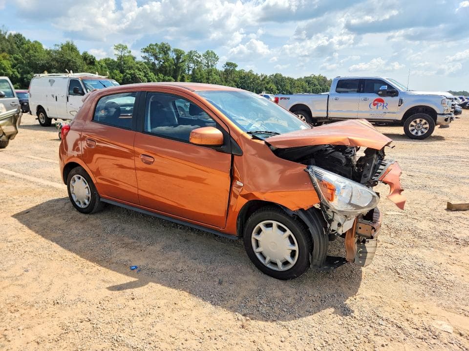 2017 MITSUBISHI MIRAGE ES 4
