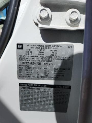 2020 BUICK ENVISION ESSENCE 12