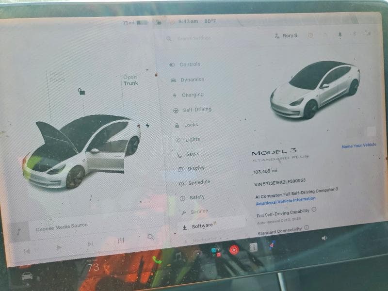 2020 TESLA MODEL 3 9