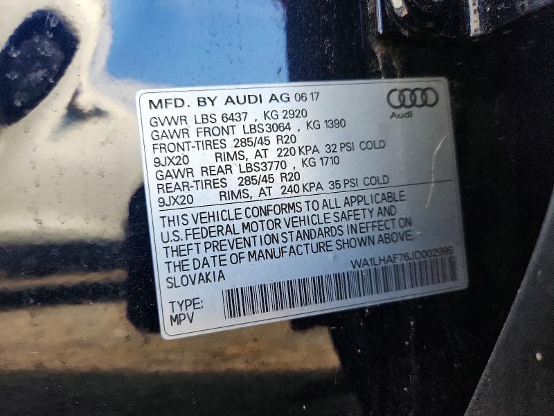 2018 AUDI Q7 PREMIUM PLUS 13