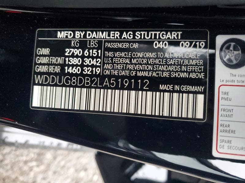 2020 MERCEDES-BENZ S 560 13