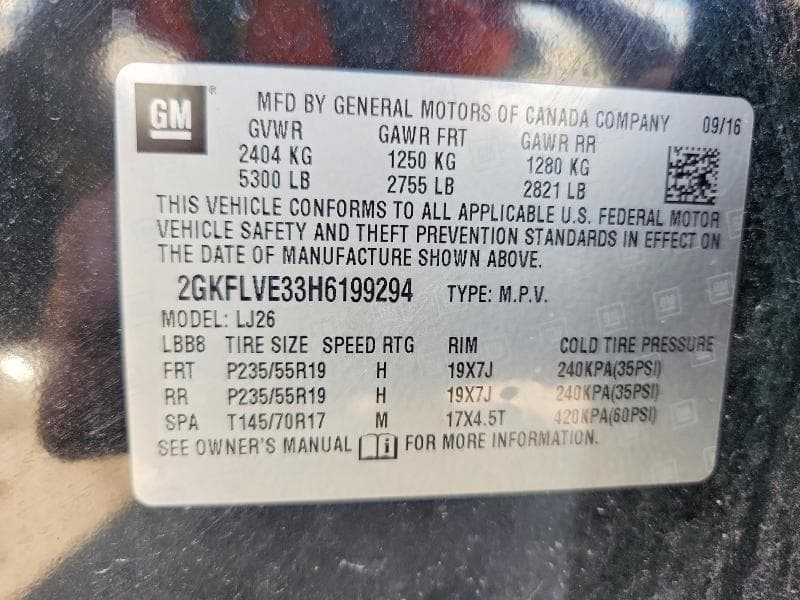 2017 GMC TERRAIN DENALI 14