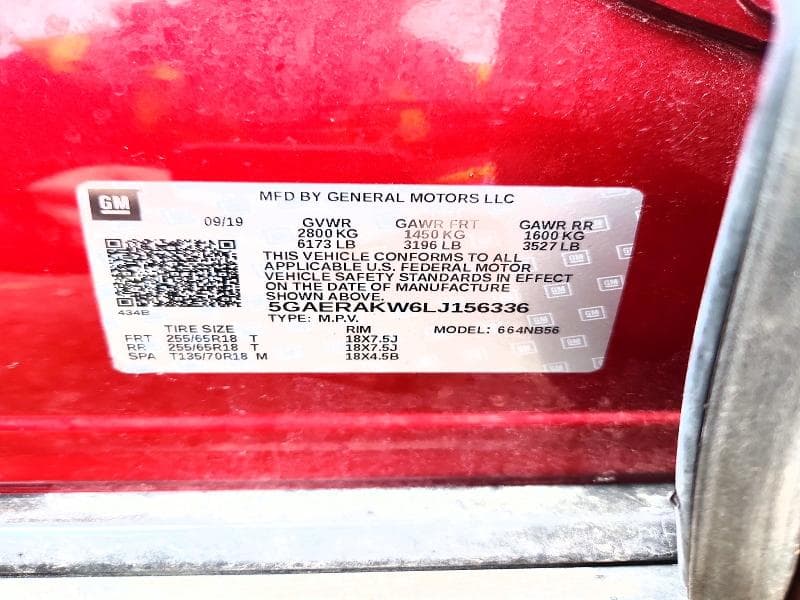 2020 BUICK ENCLAVE PREFERRED 14