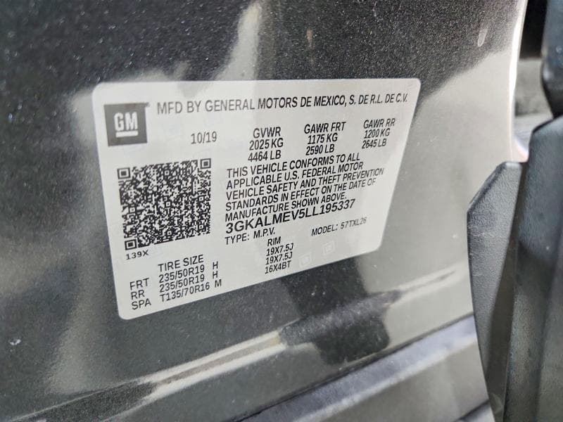 2020 GMC TERRAIN SLE 13