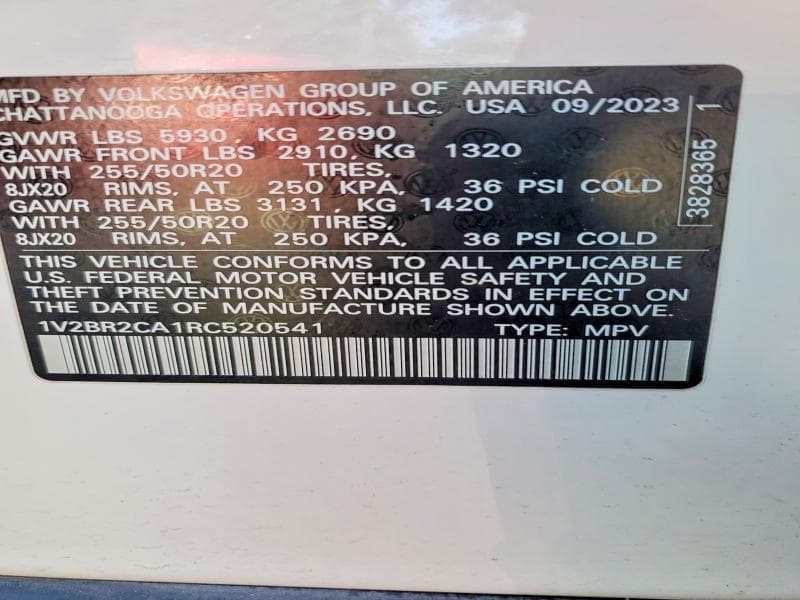 2024 VOLKSWAGEN ATLAS SEL 13