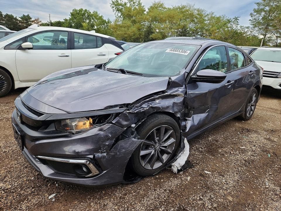2019 HONDA CIVIC EX - 1