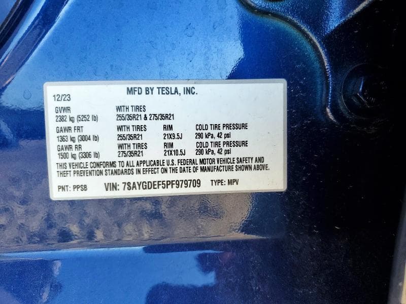 2023 TESLA MODEL Y 13