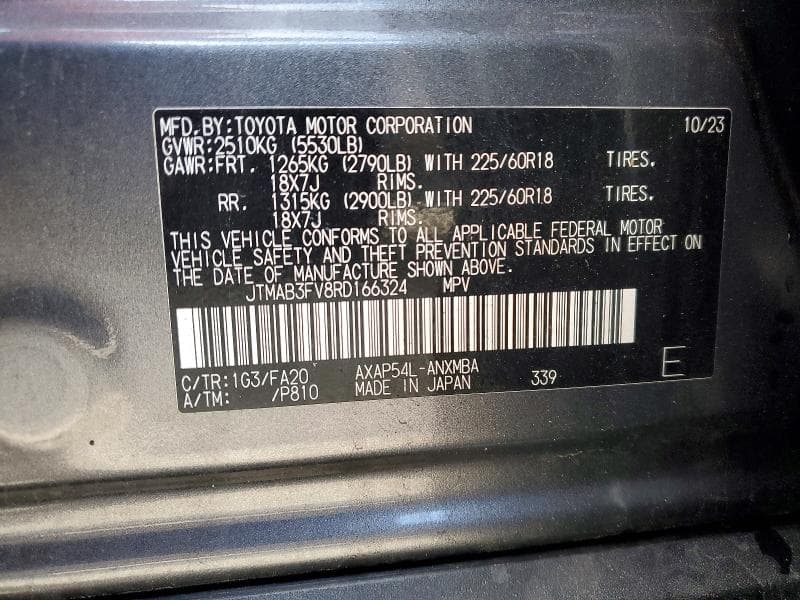 2024 TOYOTA RAV4 PRIME SE 14