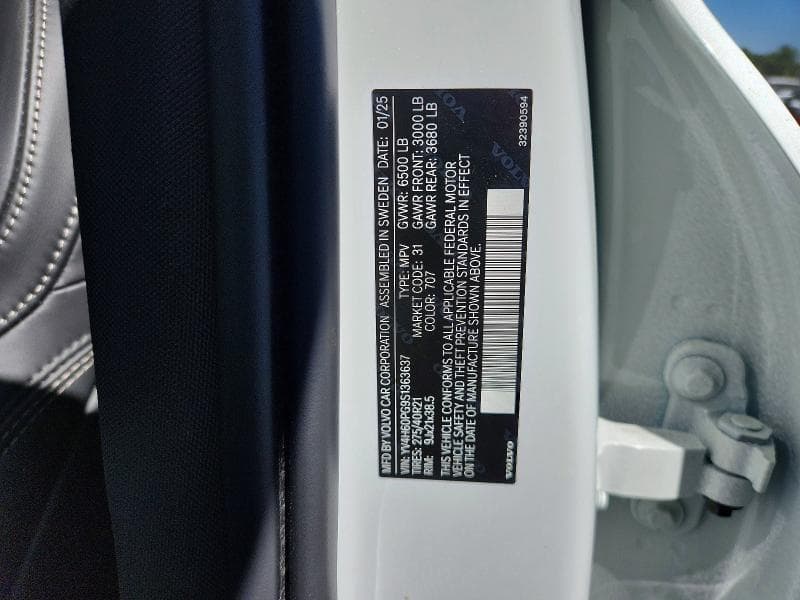 2025 VOLVO XC90 ULTRA 14