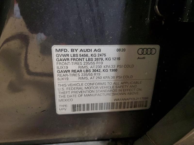 2020 AUDI Q5 PREMIUM 13