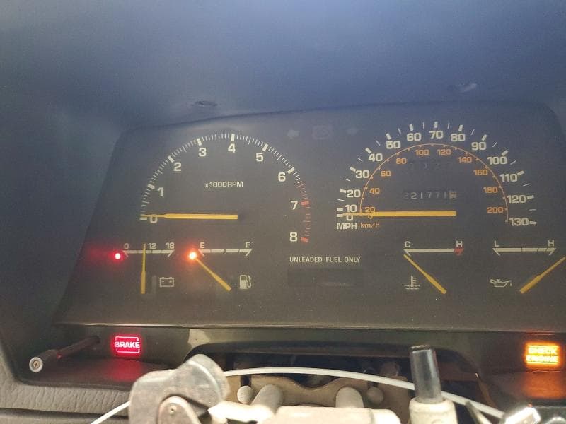 1985 TOYOTA CELICA SUPRA L TYPE 9