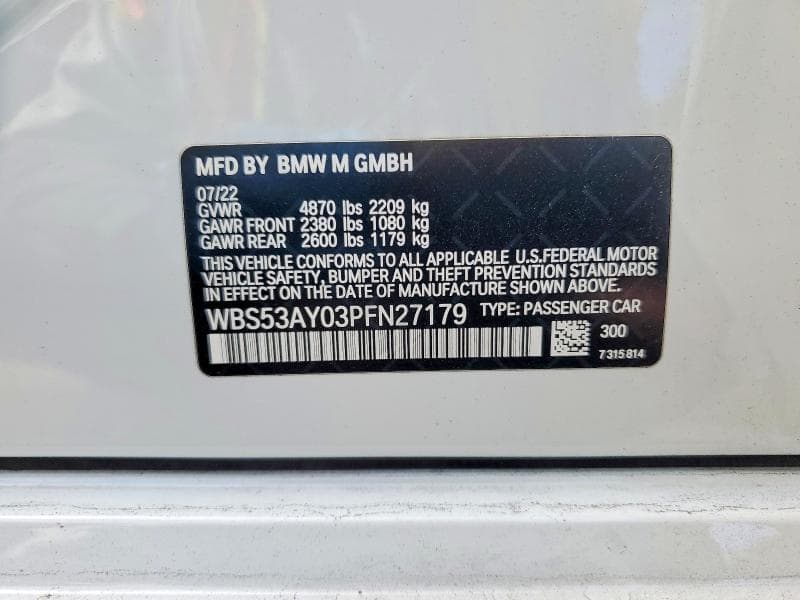 2023 BMW M3 12