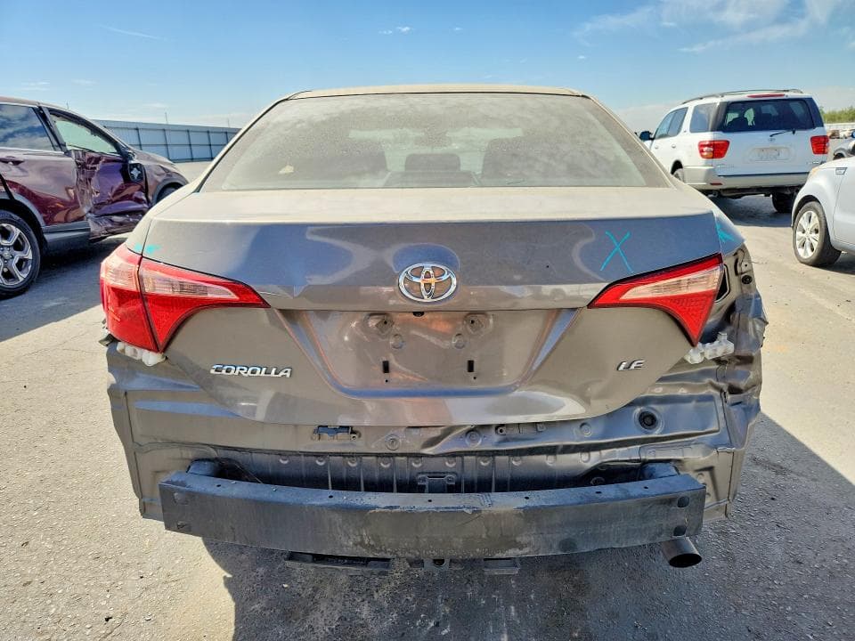 2018 TOYOTA COROLLA LE 6