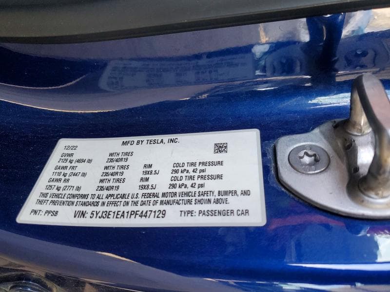 2023 TESLA MODEL 3 12