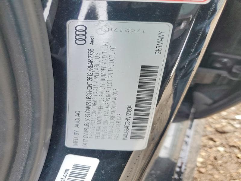 2017 AUDI A6 PREMIUM PLUS 13