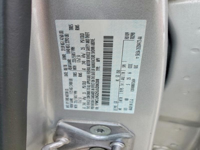 2018 FORD ESCAPE SE 13