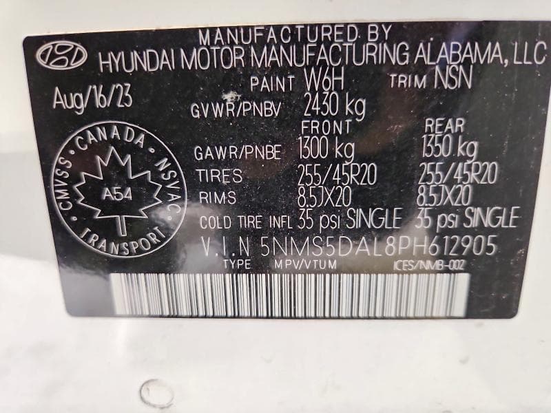 2023 HYUNDAI SANTA FE CALLIGRAPHY 13