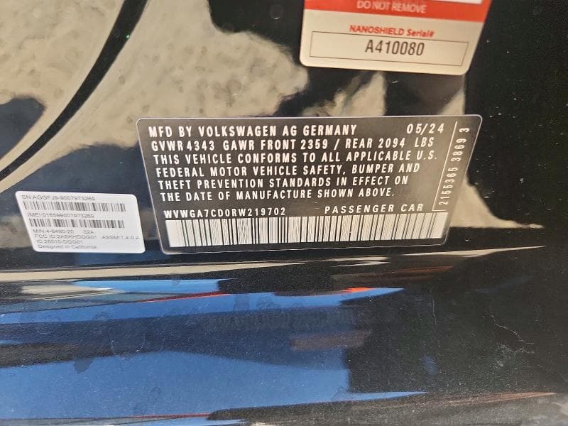 2024 VOLKSWAGEN GTI S 12
