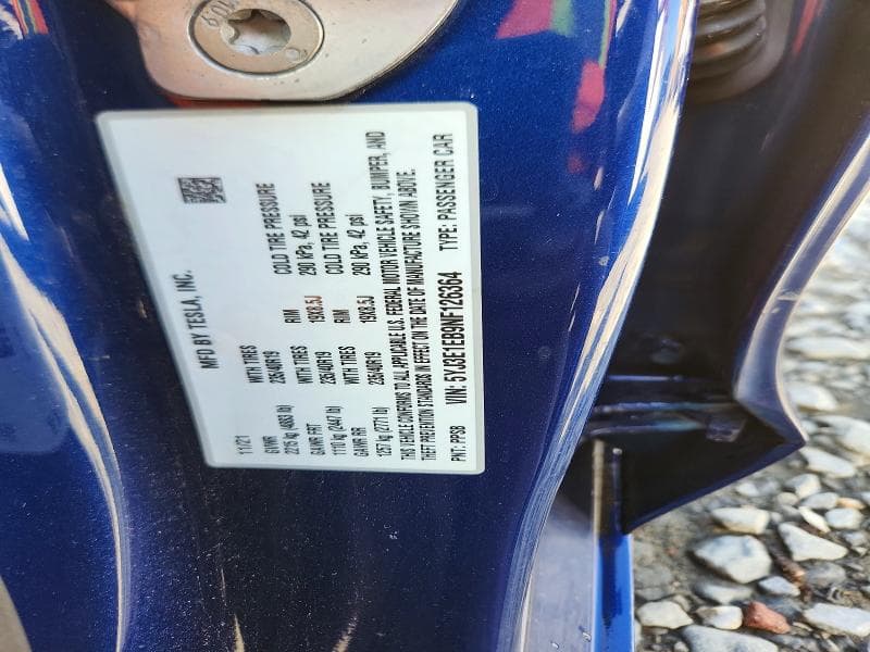 2022 TESLA MODEL 3 13