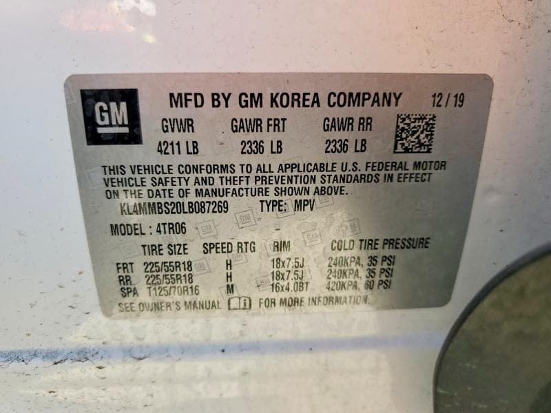 2020 BUICK ENCORE GX PREFERRED 14