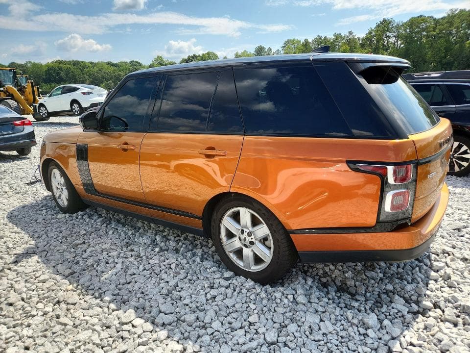 2018 LAND ROVER RANGE ROVER HSE 2