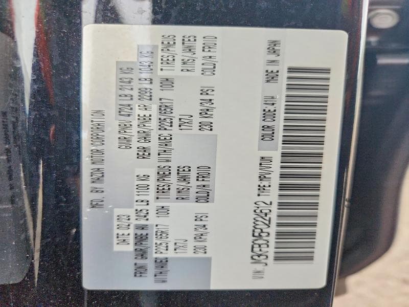 2023 MAZDA CX-5 PREFERRED 12