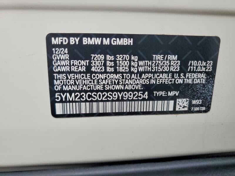 2025 BMW XM 13