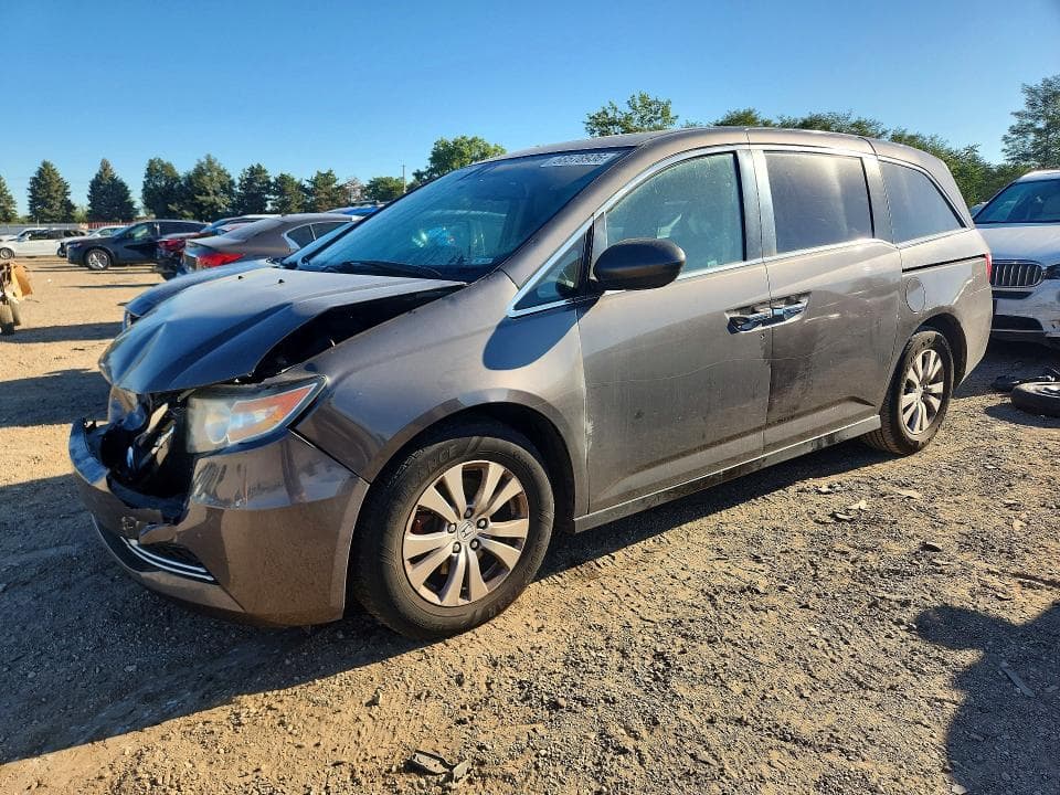 2017 HONDA ODYSSEY EXL