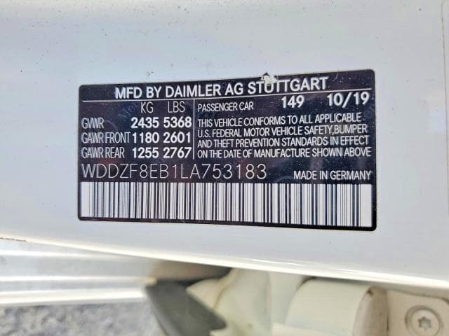2020 MERCEDES-BENZ E 350 4MATIC 12