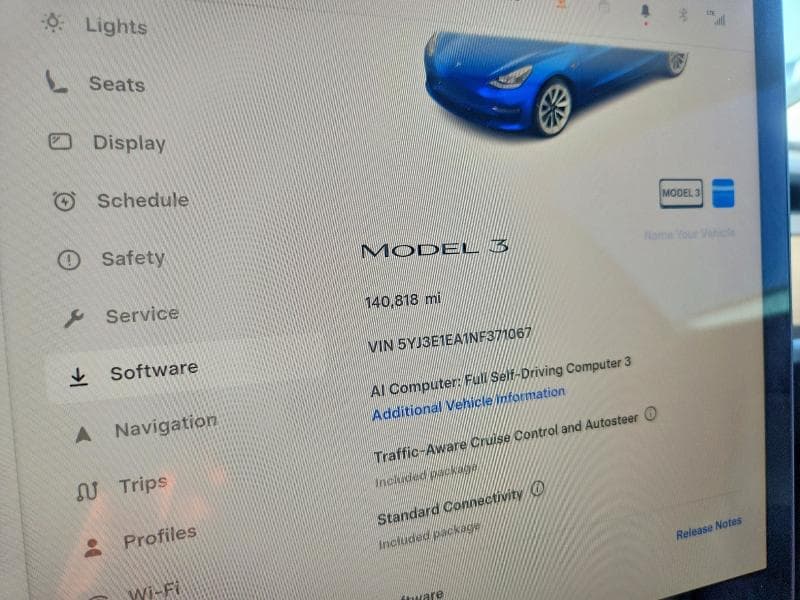 2022 TESLA MODEL 3 9