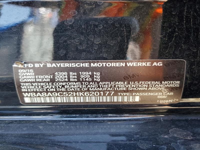 2017 BMW 320 I 12