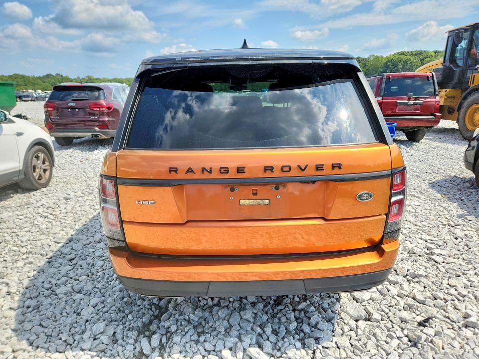 2018 LAND ROVER RANGE ROVER HSE 6